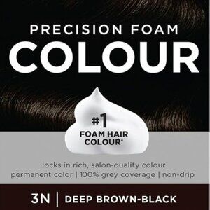 John Frieda Precision Thick Foam Color 3N Deep Brown-Black
